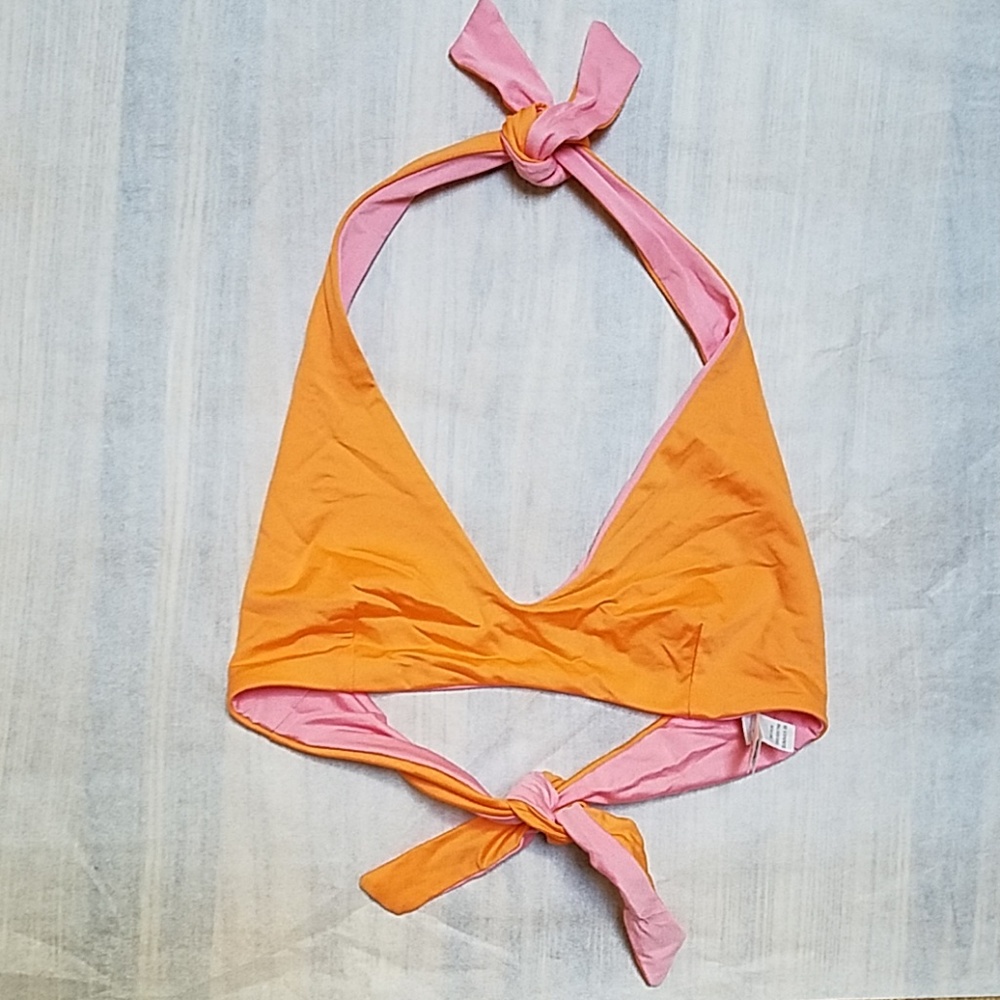 Gap pink and orange bikini
